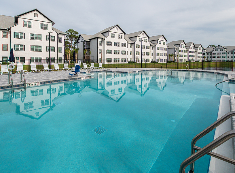 Resort style pool